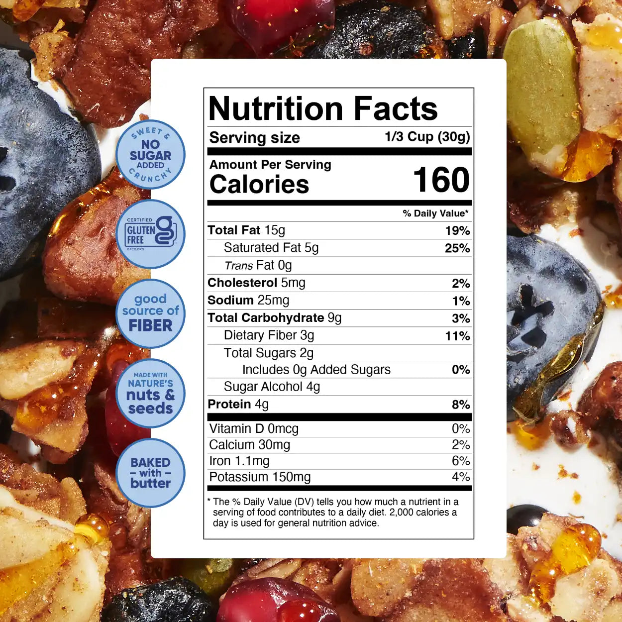 Blueberry Cinnamon Granola | NuTrail