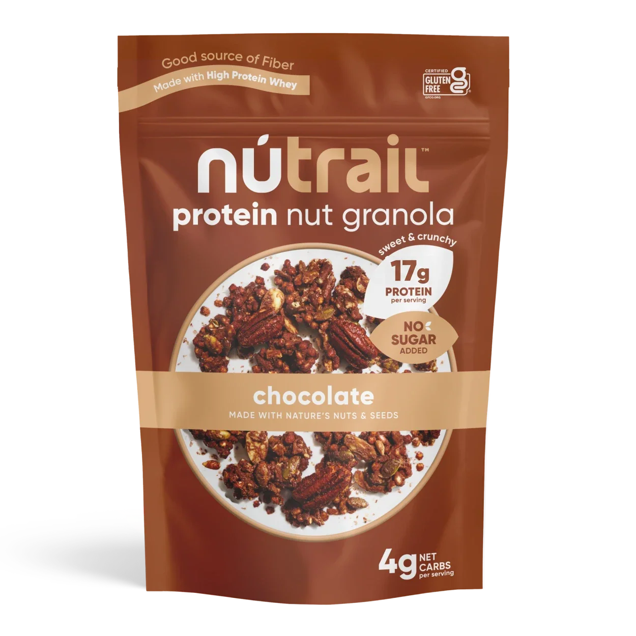 Chocolate Protein Nut Granola