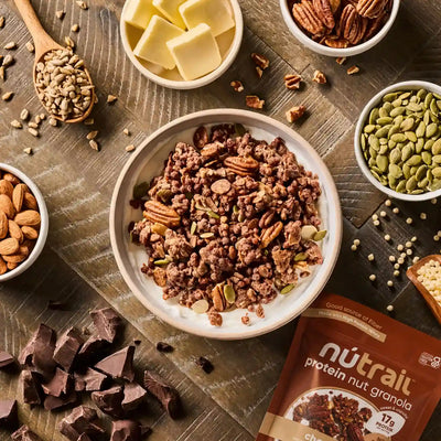 Chocolate Protein Nut Granola