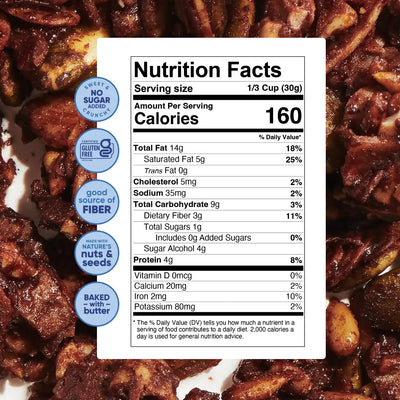 Dark Chocolate Nut Granola | NuTrail