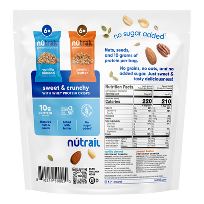 NuTrail Protein Nut Granola Variety Pack