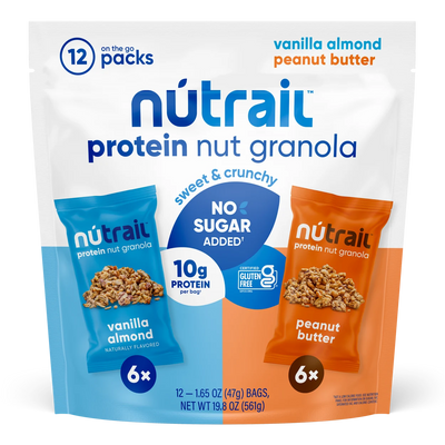 NuTrail Protein Nut Granola Variety Pack
