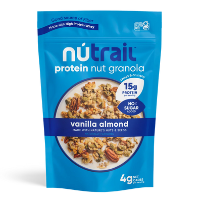 Vanilla Almond Protein Nut Granola | NuTrail